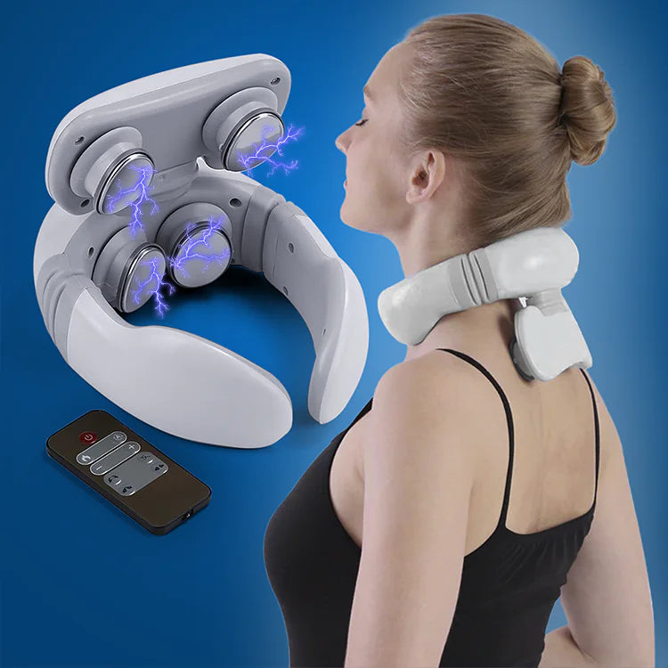 4D Neck Massager | Get rid of back and neck pain in 7 days